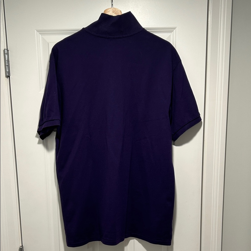 Polo by Ralph Lauren Dark Purple Men's Polo Shirt - Picture 3 of 3